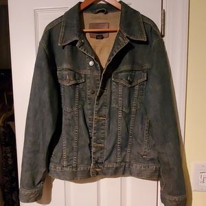 Classic Vintage look, Eddie Bauer denim jacket
